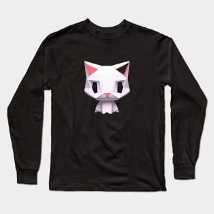 Origami Cat Bot Long Sleeve T-Shirt